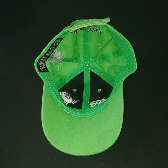 M&M's World New York Green Black Embroidered Adjustable Hat - Picture 6 of 9